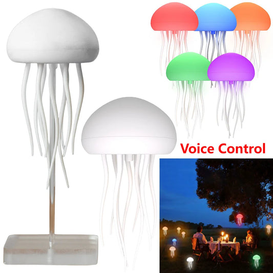 Jellyfish Light Voice Control Atmosphere Night Lights