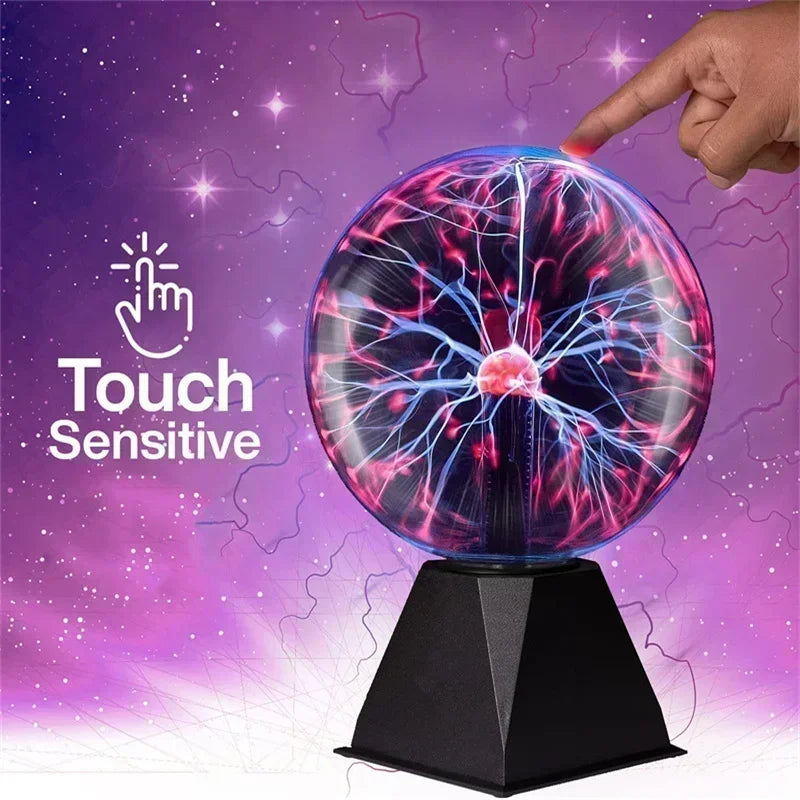 Novelty Magic Crystal Plasma Ball Touch Lamp