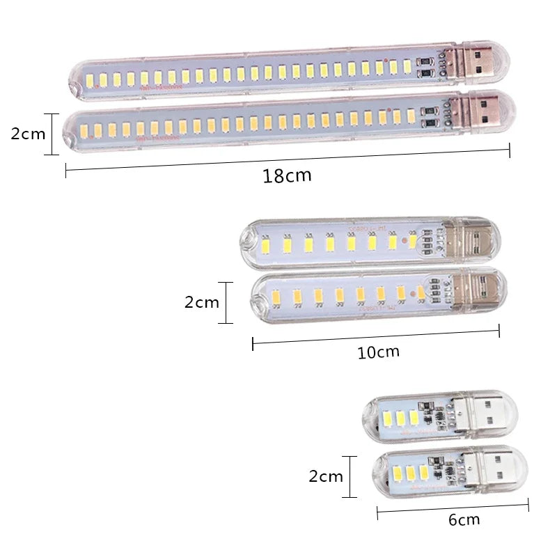 Mini Portable LED USB Light With Touch Sensor