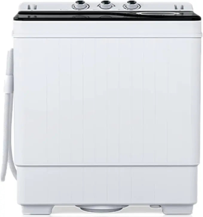 26LBS Portable Washing Machine, Mini Twin Tub Washer