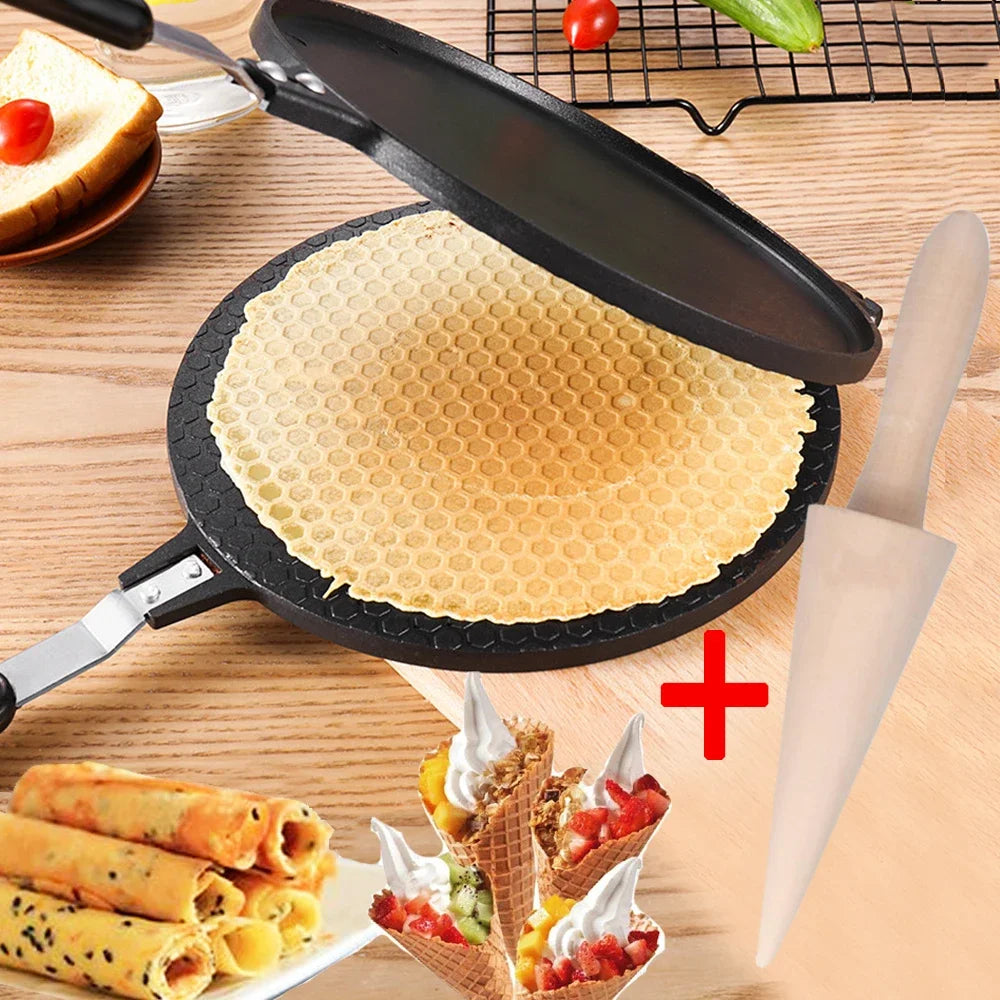 Egg Roll Mode Non-Stick Omelet Waffles