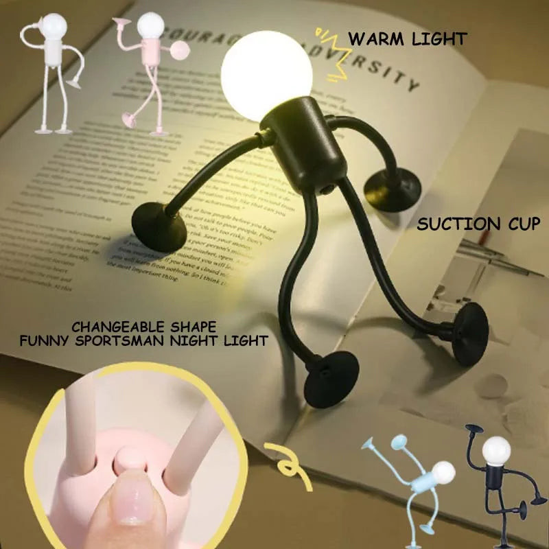 Changeable Shape Funny Sportsman Night Light