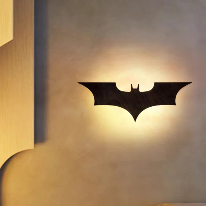 Bat Night Light Furniture Decoration LED Background Lighting