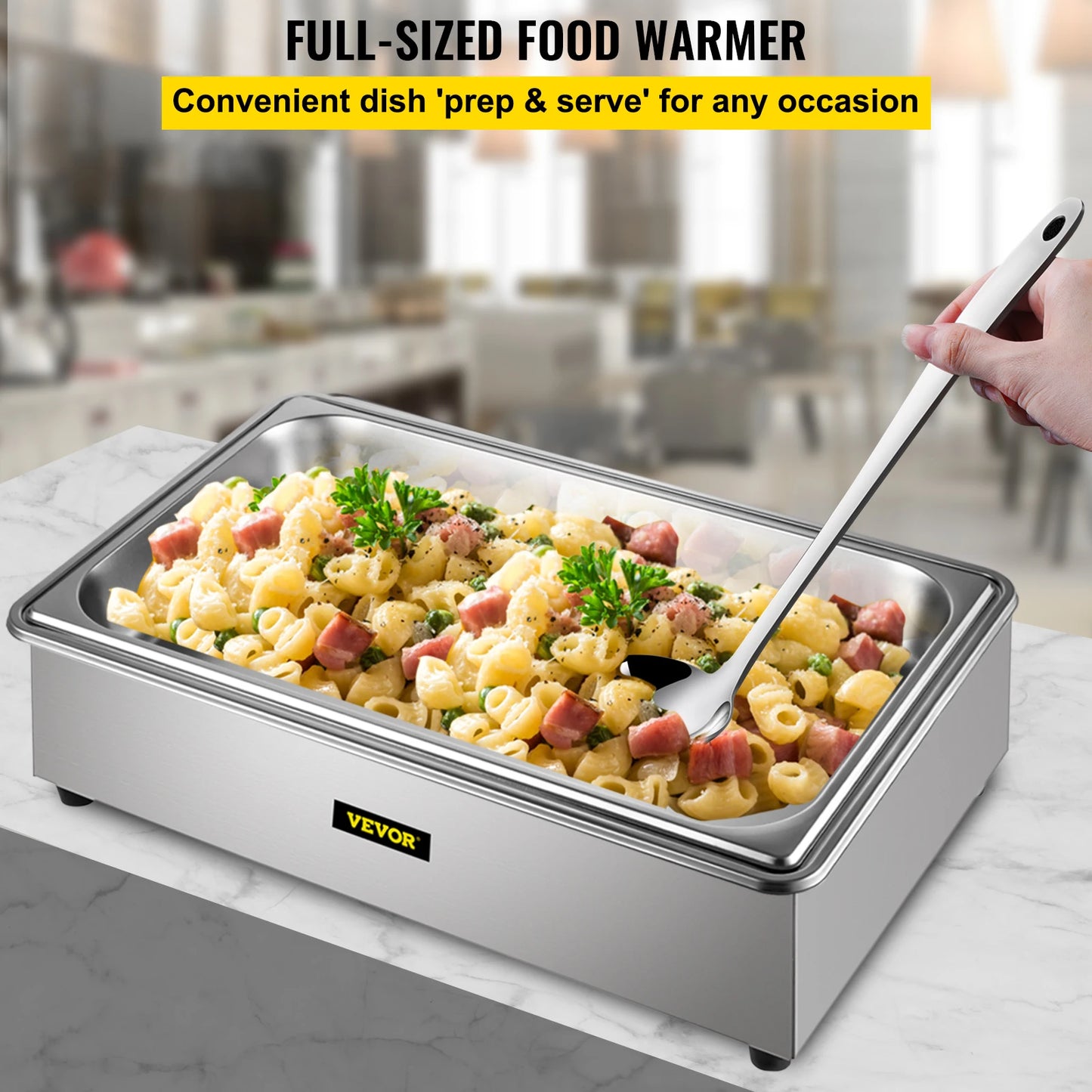 Commercial Food Warmer Stainless Steel Full-Size