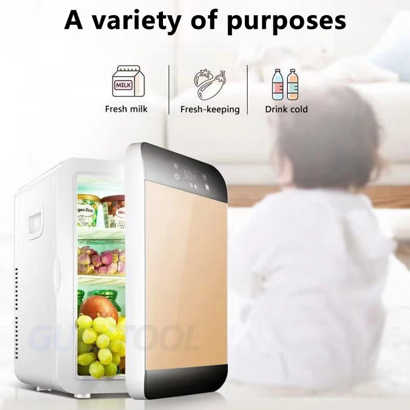 Household 20L Refrigerator Freezer Small Refrigeration Fridge Kitchen