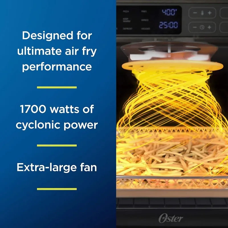 Digital Air Fryer Oven With Rapid Crisp