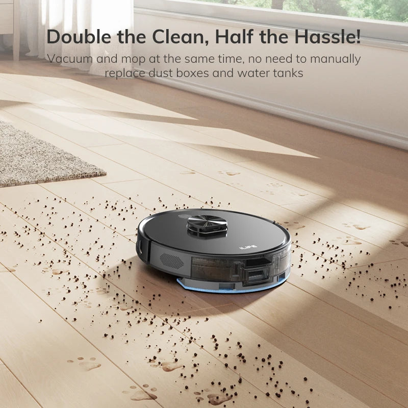 Robot Vacuum And Mop Combo, LiDAR Navigation