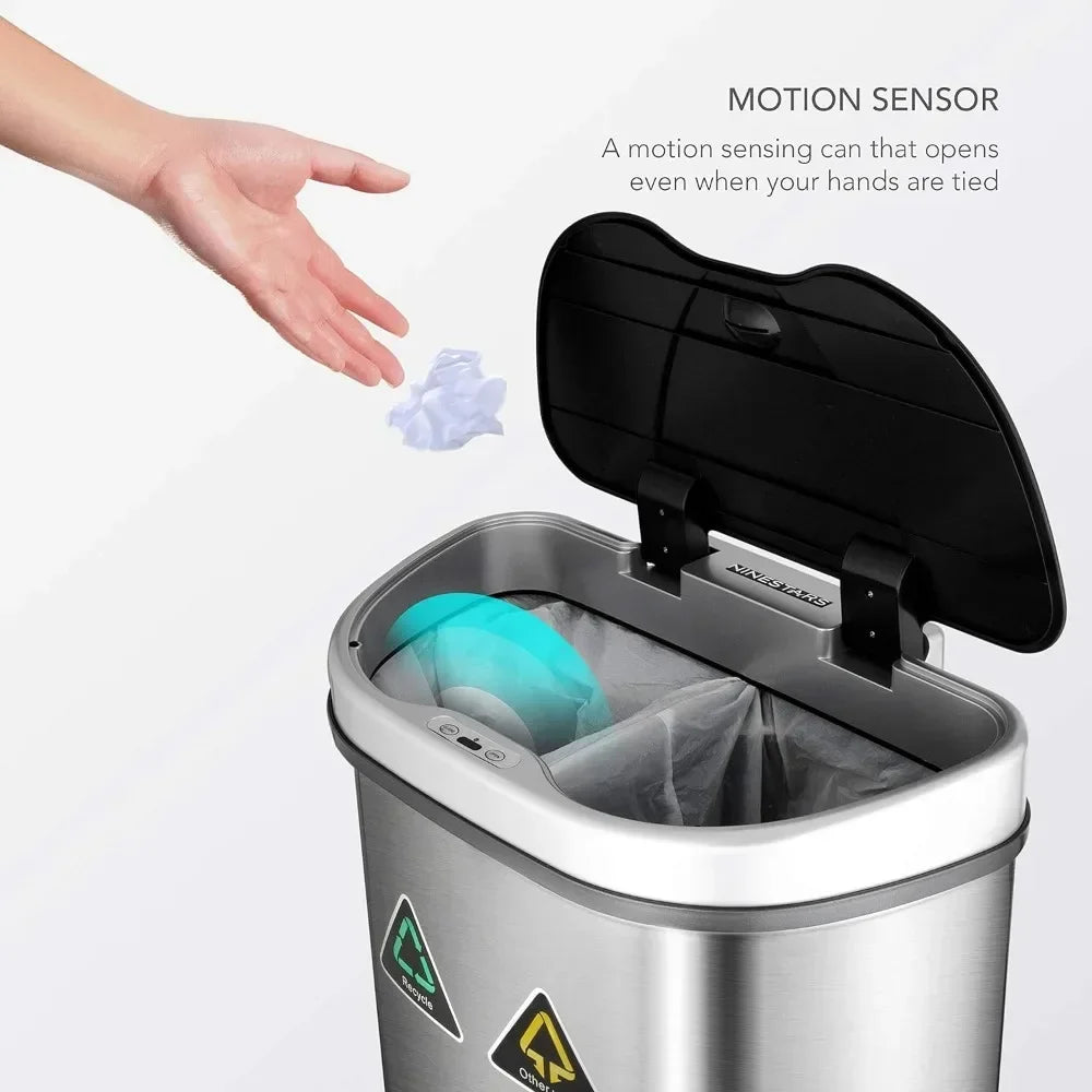 Trash Can Automatic Touchless Motion Sensor Semi