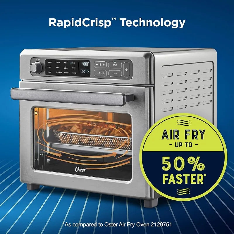 Digital Air Fryer Oven With Rapid Crisp