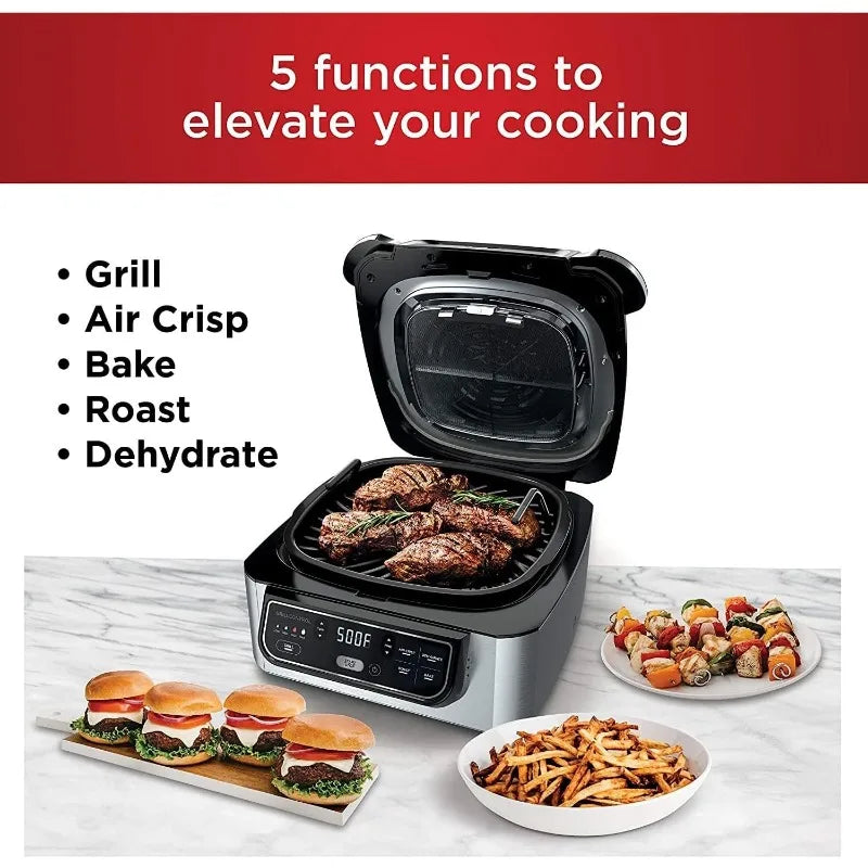 Foodi 5-in-1 Indoor Electric Grill With Air Fry