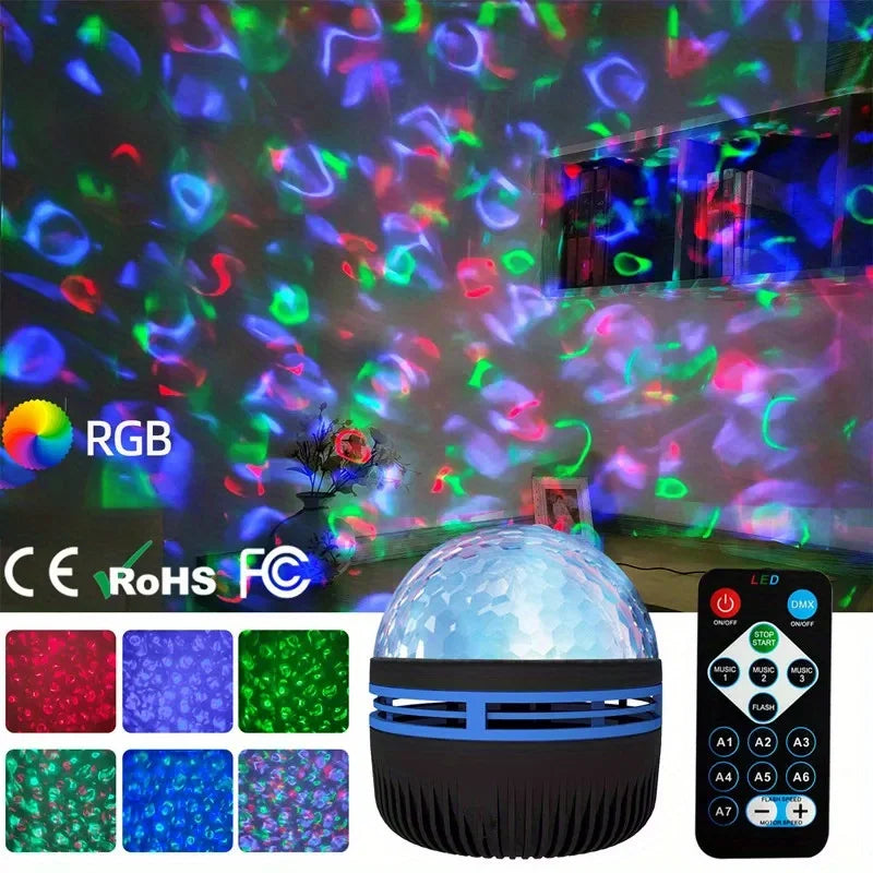 NEW Starry Projector Light With 7 Color Patterns